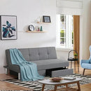 3-Seat Convertible Sofa Bed with 2 Large Drawers and 3 Adjustable Angles by LJGDeals