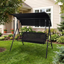 3-Seat Patio Swing Chair with Adjustable Canopy - 800 lbs by LJGDeals