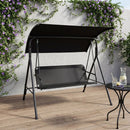 3-Seat Patio Swing Chair with Adjustable Canopy - 800 lbs by LJGDeals