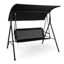 3-Seat Patio Swing Chair with Adjustable Canopy - 800 lbs by LJGDeals