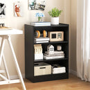 3-Tier Bookcase Open Display Rack Cabinet with Adjustable Shelves by LJGDeals
