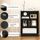 3-Tier Bookcase Open Display Rack Cabinet with Adjustable Shelves by LJGDeals