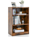 3-Tier Bookcase Open Display Rack Cabinet with Adjustable Shelves by LJGDeals