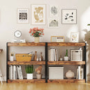 3 Tier Bookshelf Wooden Bookcase with Dual Anti-Tipping Kits by DirectDeals