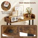 3-Tier Bookshelf with Anti-Tipping Kit and Industrial Storage Unit for Living Room by LJGDeals