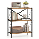 3-Tier Bookshelf with Heavy-Duty Metal Frame by LJGDeals