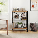 3-Tier Bookshelf with Heavy-Duty Metal Frame by LJGDeals