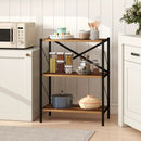 3-Tier Bookshelf with Heavy-Duty Metal Frame by LJGDeals