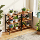 3-Tier Bookshelf with Heavy-Duty Metal Frame by LJGDeals