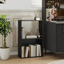 3-Tier Bookshelf with Open Storage Compartments by LJGDeals
