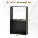 3-Tier Bookshelf with Open Storage Compartments by LJGDeals