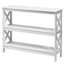 3-Tier Console X-Design Sofa Side Accent Table by LJGDeals