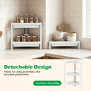 3-Tier Corner Shower Caddy 2-Pack with Detachable Design