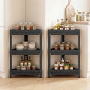 3-Tier Corner Shower Caddy 2-Pack with Detachable Design by LJGDeals