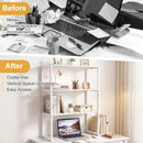 3-Tier Countertop Storage Hutch with Open Shelves by LJGDeals