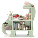 3-Tier Dinosaur Kids Bookshelf for Children-Green by LJGDeals