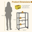 3-Tier Drink Crate Rack with Shelf for Beer and Water for Kitchen and Garage by DirectDeals
