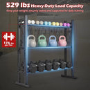 3-Tier Dumbbell Rack with 529 LB Capacity by LJGDeals