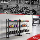 3-Tier Dumbbell Rack with 529 LB Capacity by LJGDeals