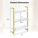 3-Tier Floating Modern Kitchen Shelf for Living Room Home Office and Bathroom by LJGDeals