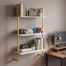 3-Tier Floating Modern Kitchen Shelf for Living Room Home Office and Bathroom by LJGDeals