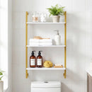 3-Tier Floating Modern Kitchen Shelf for Living Room Home Office and Bathroom by LJGDeals