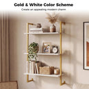 3-Tier Floating Modern Kitchen Shelf for Living Room Home Office and Bathroom by LJGDeals