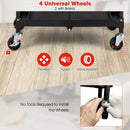 3-Tier Folding Utility Cart with Wheels - Heavy Duty by LJGDeals