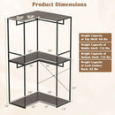 3-Tier Heavy Duty Clothes Rack with 3 Shelves & 2 Hanging Racks by LJGDeals