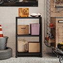4-Tier Heavy-Duty Plastic Storage Shelves Freestanding Garage Shelving Unit by LJGDeals