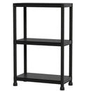 4-Tier Heavy-Duty Plastic Storage Shelves Freestanding Garage Shelving Unit by LJGDeals