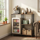 3-Tier Baker's Rack with Open Shelves - Rustic Brown by LJGDeals