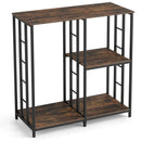 3-Tier Baker's Rack with Open Shelves - Rustic Brown by LJGDeals