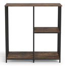 3-Tier Baker's Rack with Open Shelves - Rustic Brown by LJGDeals