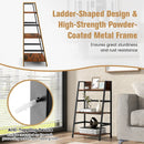 3-Tier Ladder Industrial Bookshelf with Metal Frame by LJGDeals
