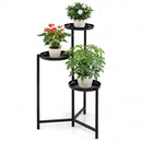 3-Tier Metal Plant Stand Indoor Outdoor Tall Corner Flower Pot Holder Display Rack by LJGDeals