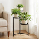 3-Tier Metal Plant Stand Indoor Outdoor Tall Corner Flower Pot Holder Display Rack by LJGDeals