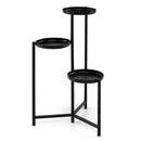 3-Tier Metal Plant Stand Indoor Outdoor Tall Corner Flower Pot Holder Display Rack by DirectDeals