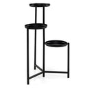 3-Tier Metal Plant Stand Indoor Outdoor Tall Corner Flower Pot Holder Display Rack by DirectDeals