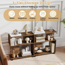 3-Tier S-Shaped Bookshelf with Adjustable Feet by LJGDeals