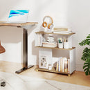 3-Tier S-Shaped Bookshelf with Adjustable Feet by LJGDeals