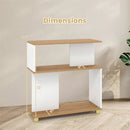 3-Tier S-Shaped Bookshelf with Adjustable Feet by LJGDeals