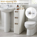 Narrow Storage Cabinet with Drawers and Removable Dividers by LJGDeals