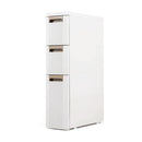 Narrow Storage Cabinet with Drawers and Removable Dividers by LJGDeals