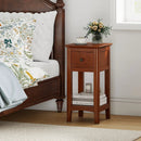 3-Tier Nightstand with Drawer and Open Storage Shelf by LJGDeals