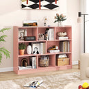 3-Tier Open Bookcase with 8 Cube Storage Shelves by LJGDeals