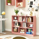 3-Tier Open Bookcase with 8 Cube Storage Shelves by LJGDeals