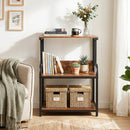 3-Tier Rolling Printer Stand with Adjustable Shelf by DirectDeals