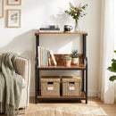 3-Tier Rolling Printer Stand with Adjustable Shelf by LJGDeals