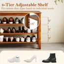 3-Tier Shoe Rack Bench with Adjustable Shelves for Entryway and Living Room by LJGDeals